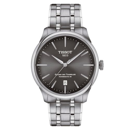 Tissot Chemin Des Tourelles Powermatic 80 39 Stainless Steel / Grey / Bracelet